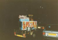 1987 Voorbereiding carnaval - worstmobiel 14